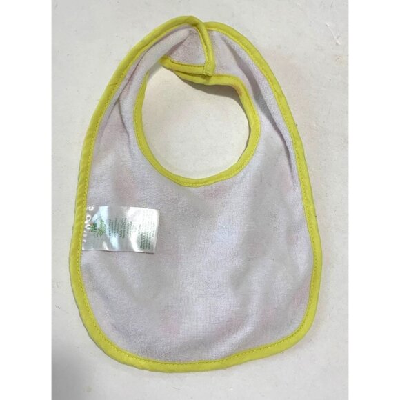 Disney Baby Drool Feeding Bibs One Size Strawberries Apple Fruit Terry Cloth - Picture 3 of 4